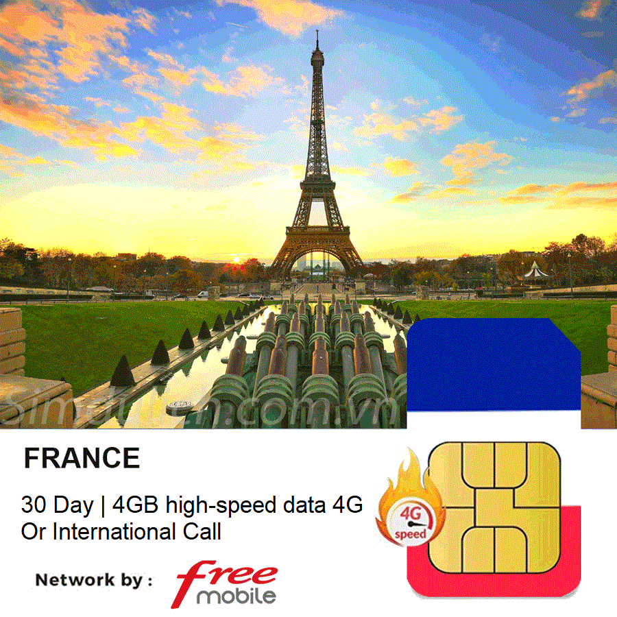 France Travel Sim
