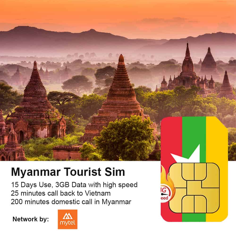 Myanmar Travel Sim
