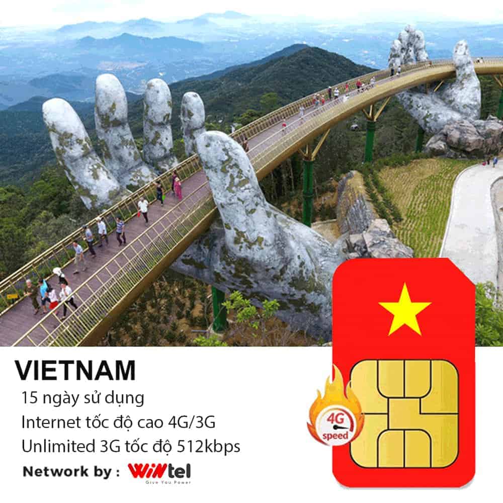 Sim Việt Nam 15 ngày 60GB Data