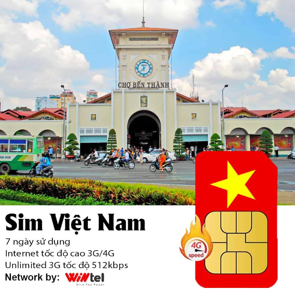Sim Việt Nam 7 ngày 28GB Data
