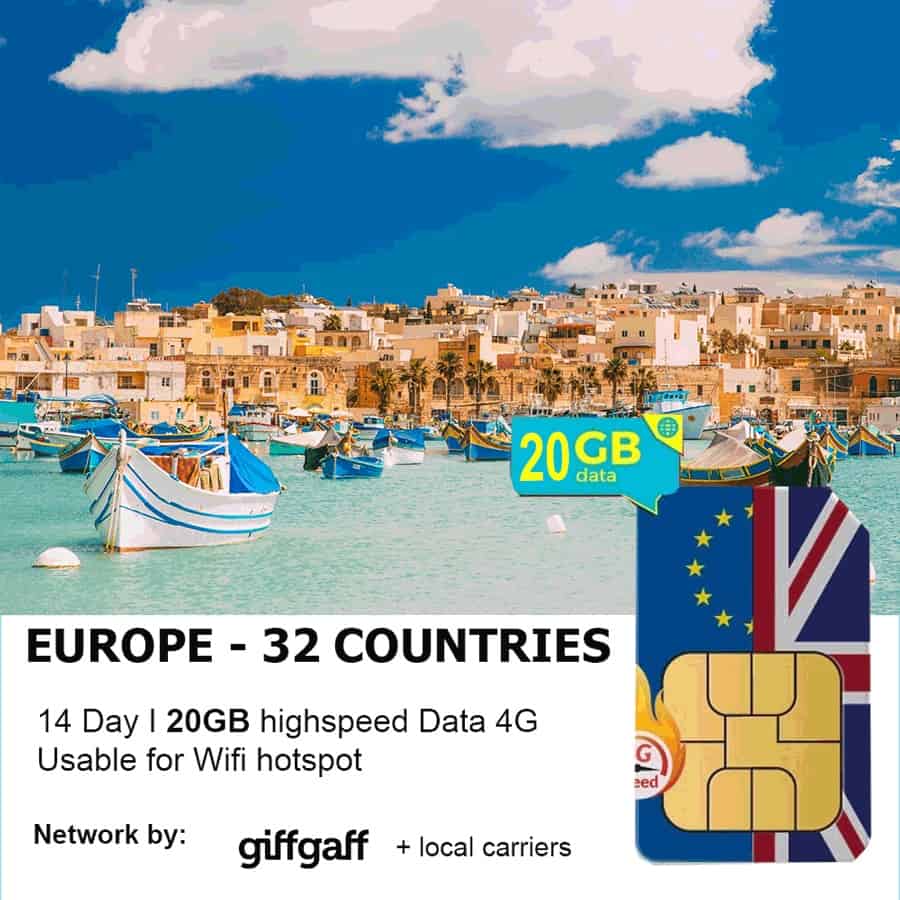 uk europe travel sim card