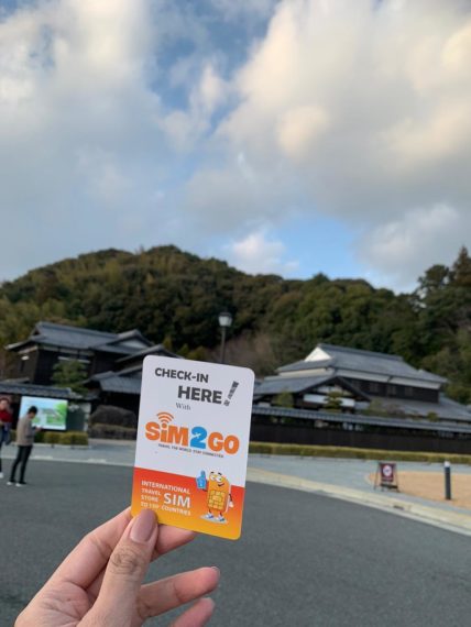 Customer of Sim2go.vn Check-in at Yamaguchi, Japan