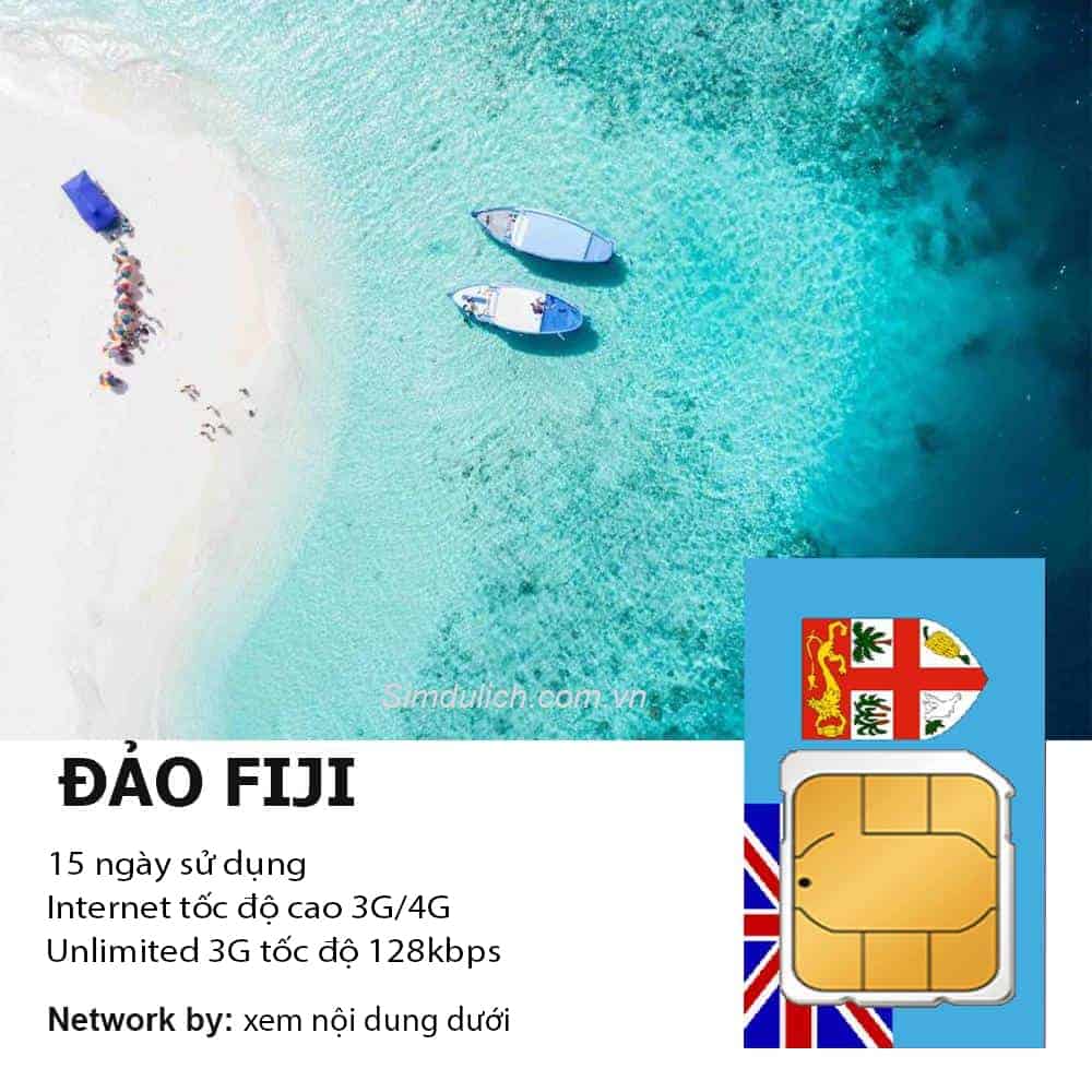 Sim Fiji 15 Ngày 6GB