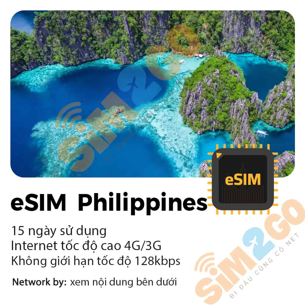 eSIM Philippines 15 ngày