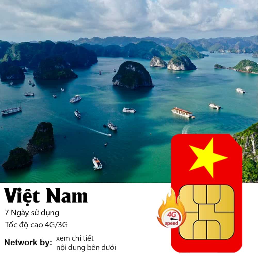 Sim Việt Nam 7 Ngày 10GB/20GB Data